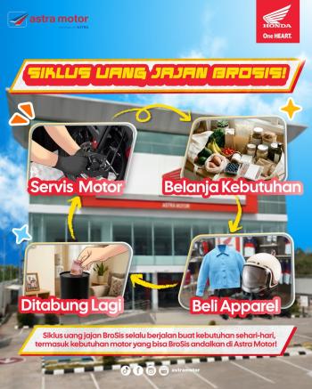 Kelola Keuangan Cerdas, Astra Motor Natar Ingatkan Pentingnya Prioritas Servis Motor dalam 